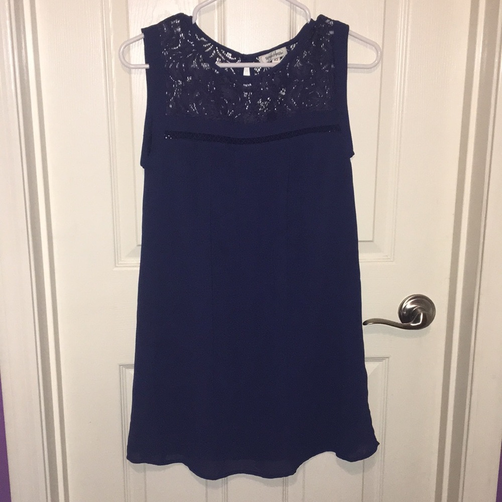 Navy Blue Dress